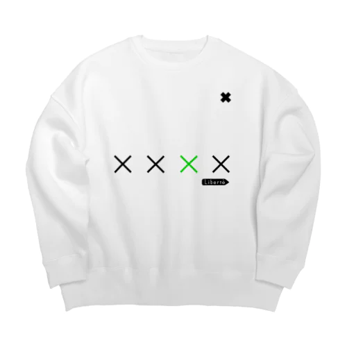 LibertèLOGO Big Crew Neck Sweatshirt