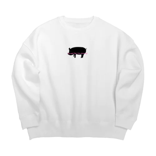 太ってないけどシリーズ Big Crew Neck Sweatshirt