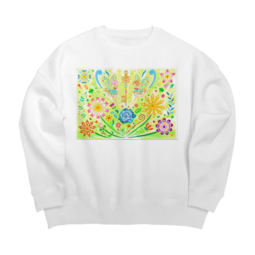 世界を変える魔法の鍵 Big Crew Neck Sweatshirt