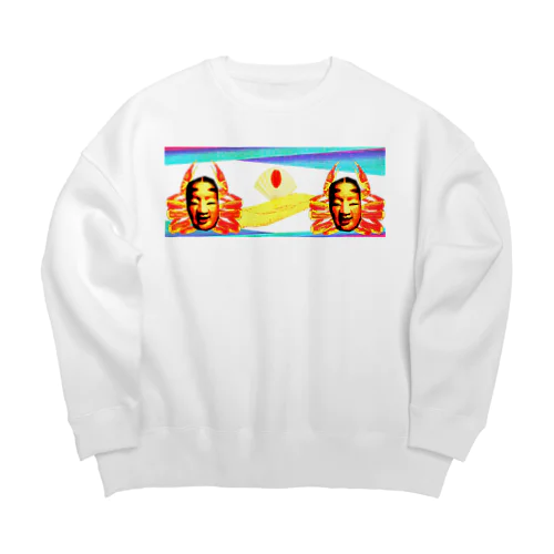 屋島シューティング Big Crew Neck Sweatshirt