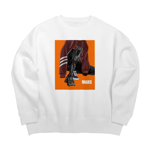 Young people living on Mars.02 Big Crew Neck Sweatshirt