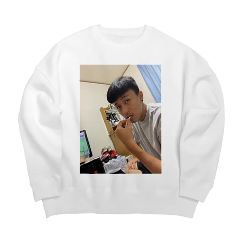 たつや Big Crew Neck Sweatshirt