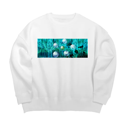 ガジュマルの森の中で Big Crew Neck Sweatshirt