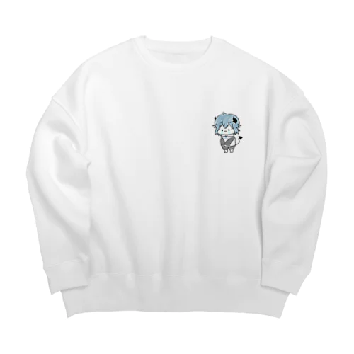 213号室のダリル君 Big Crew Neck Sweatshirt