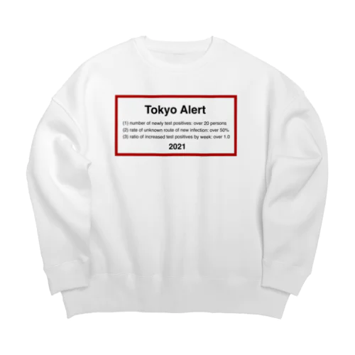 Tokyo Alert Big Crew Neck Sweatshirt