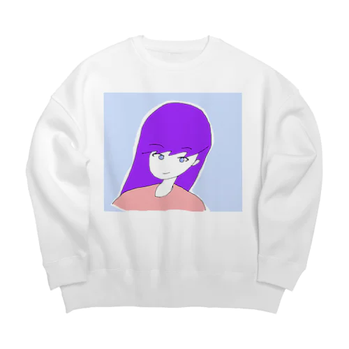 ナウ・ガール６３ Big Crew Neck Sweatshirt