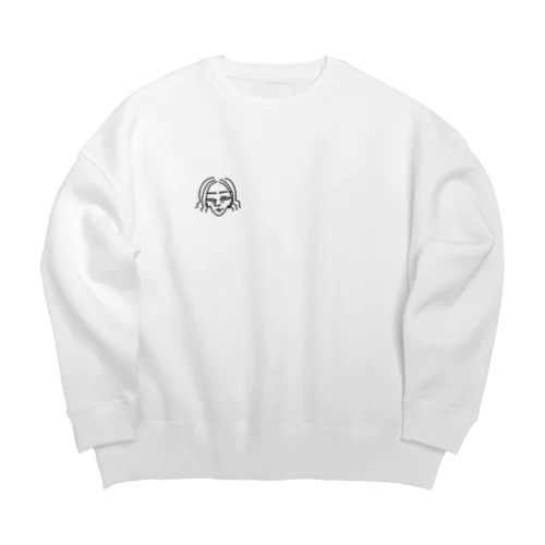 かれし Big Crew Neck Sweatshirt