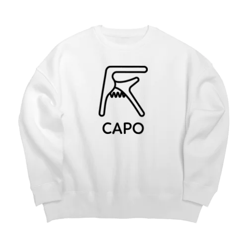 カポ Big Crew Neck Sweatshirt