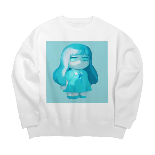 くうき Big Crew Neck Sweatshirt