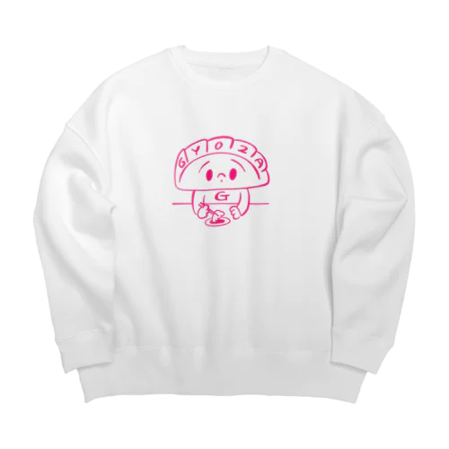 GYOZAちゃん Big Crew Neck Sweatshirt