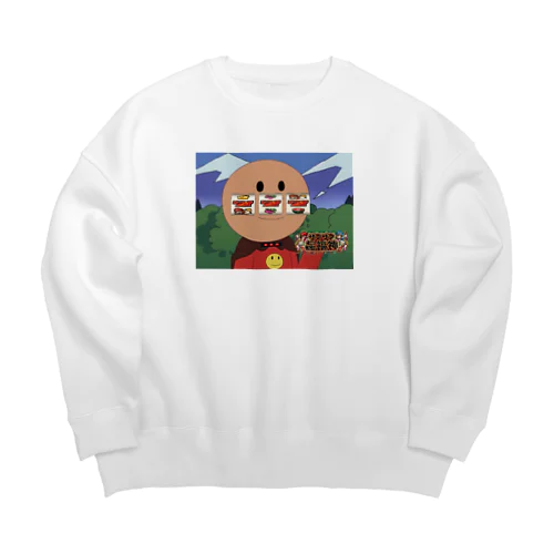 スロパンマン Big Crew Neck Sweatshirt