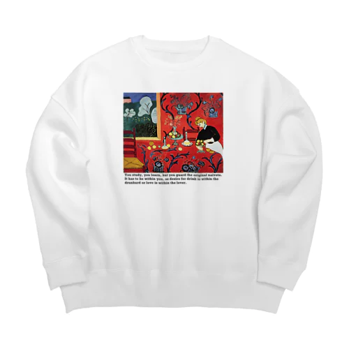 アンリ・マティスTシャツ Big Crew Neck Sweatshirt