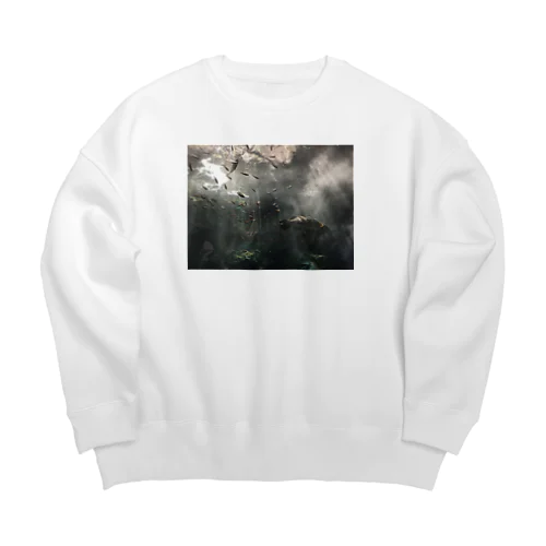 海の底 Big Crew Neck Sweatshirt