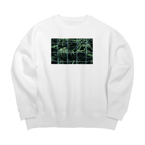 Cage of heart Big Crew Neck Sweatshirt