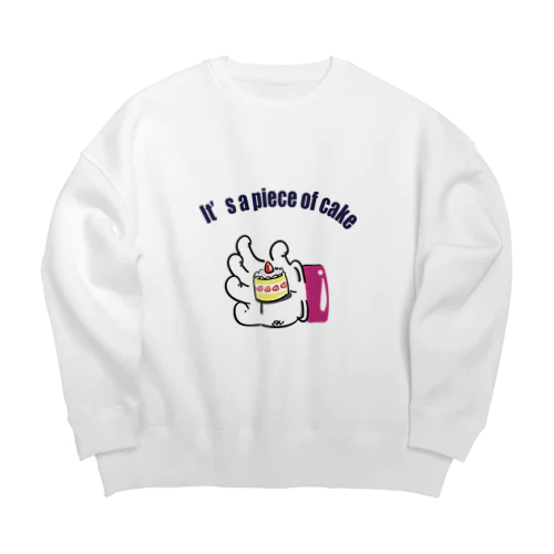 It’s a piece of cake 🍰 Big Crew Neck Sweatshirt