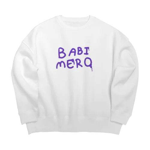 ザ・バビメロ Big Crew Neck Sweatshirt