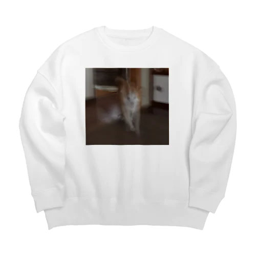 ﾊﾅﾁｬﾝ Big Crew Neck Sweatshirt