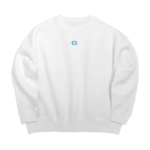 リツイート Big Crew Neck Sweatshirt