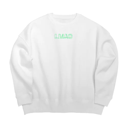 ネオンカラー　ロゴ　💕値下げ中！！ Big Crew Neck Sweatshirt