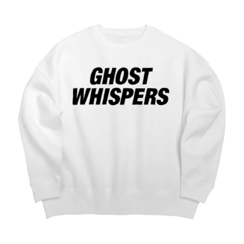GHOST WHISPRES Big Crew Neck Sweatshirt