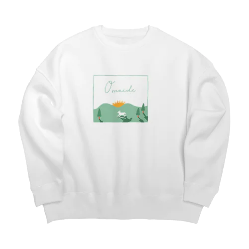 omoide Big Crew Neck Sweatshirt