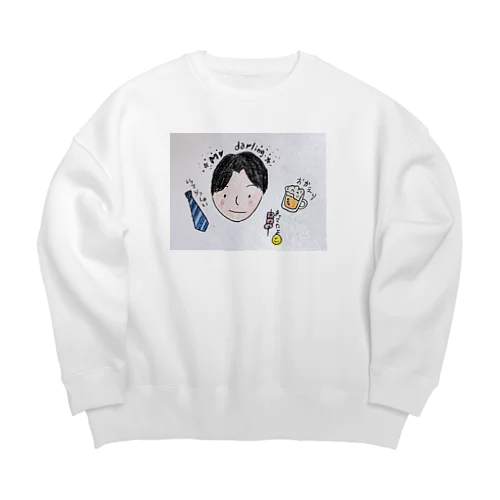 マイダーリン Big Crew Neck Sweatshirt