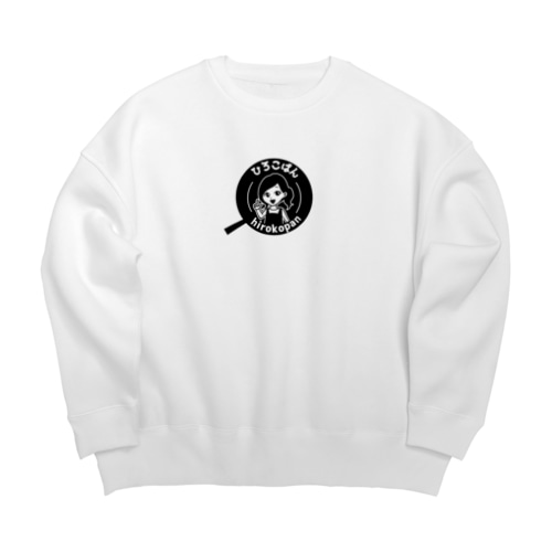 ひろこぱんTM Big Crew Neck Sweatshirt