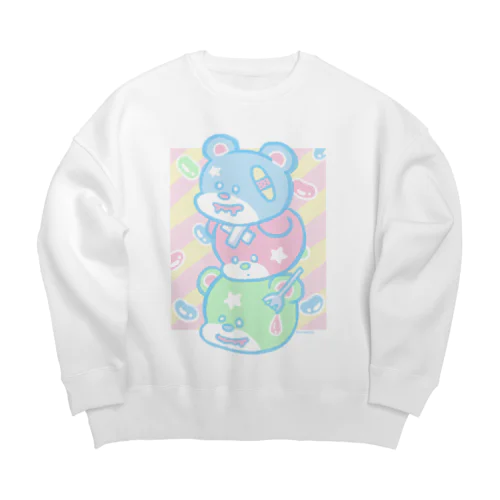 Sweet Bear Bear Bear Big Crew Neck Sweatshirt