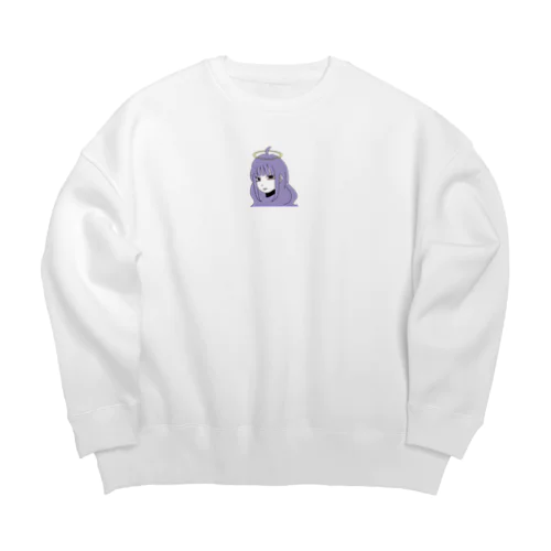 てんしあおいちゃん。 Big Crew Neck Sweatshirt