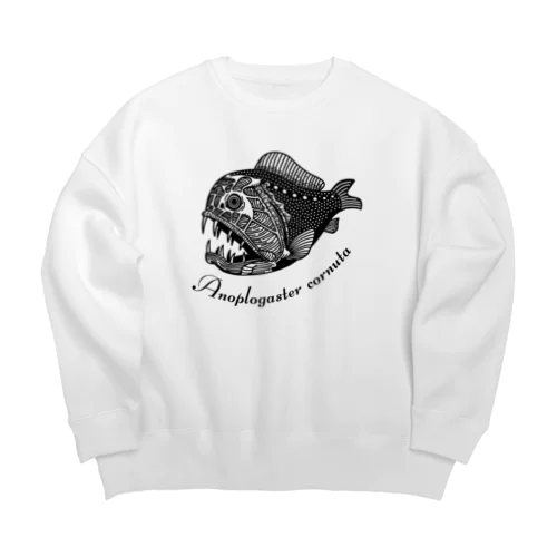 オニキンメ Big Crew Neck Sweatshirt