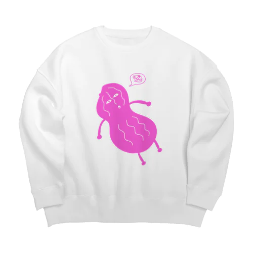 無気力なピーナッツ Big Crew Neck Sweatshirt