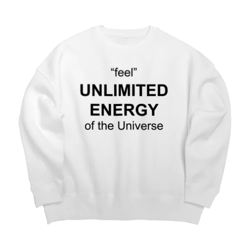 unlimited energy ビッグシルエットスウェット