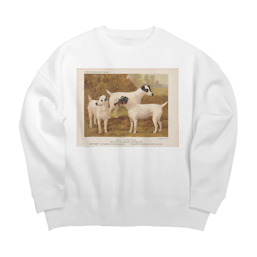 ヴィクトリア時代の犬 Big Crew Neck Sweatshirt