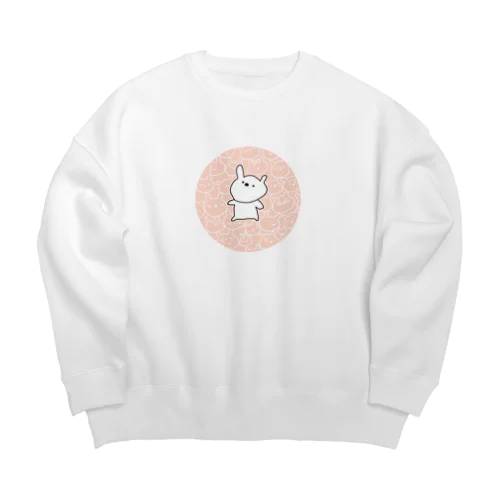 うさ∞ Big Crew Neck Sweatshirt