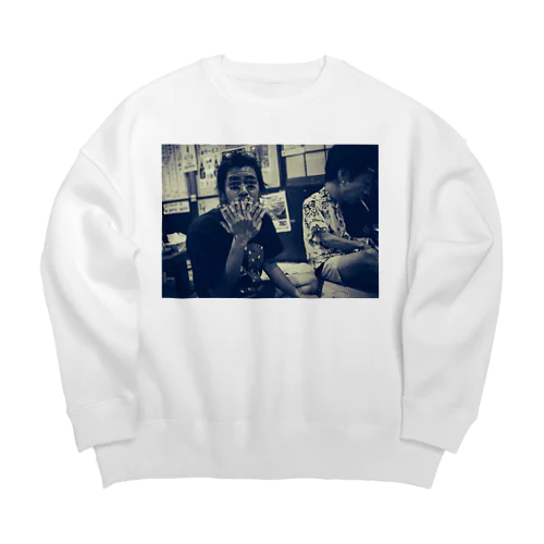 不思議なeiの居酒屋 Big Crew Neck Sweatshirt