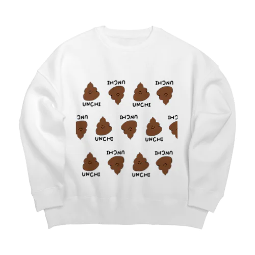 うんちくん Big Crew Neck Sweatshirt