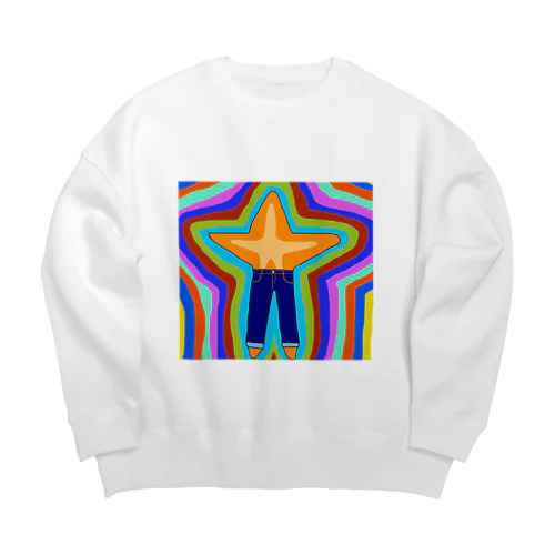 ぶわんぶわんぶわん Big Crew Neck Sweatshirt