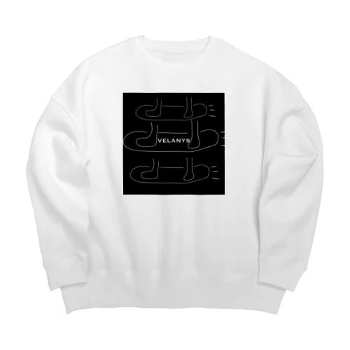 【VELANYS】エアーボード Big Crew Neck Sweatshirt