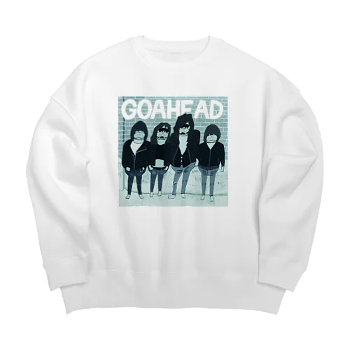 GOAHEAD Big Crew Neck Sweatshirt