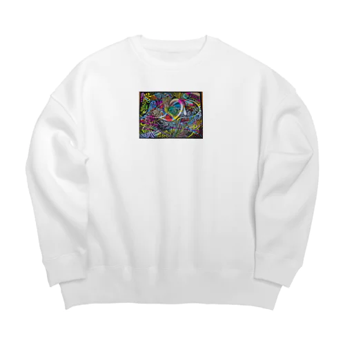 海の中のDream Big Crew Neck Sweatshirt