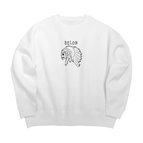 アメスピ風 Big Crew Neck Sweatshirt