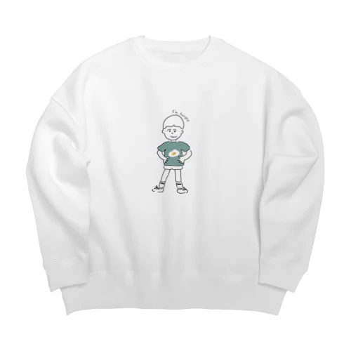 hungryboya Big Crew Neck Sweatshirt