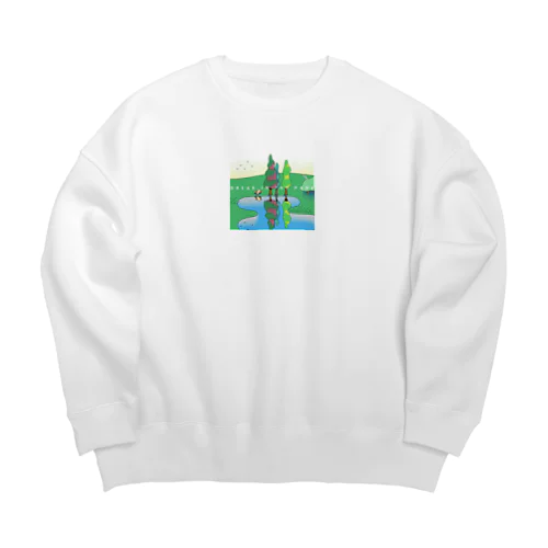 A Big Crew Neck Sweatshirt