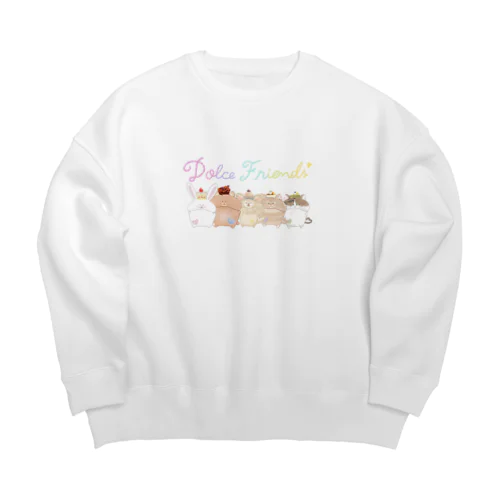 ＊ふわあま*どるちぇふれんず＊ Big Crew Neck Sweatshirt