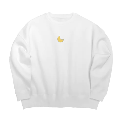 moon Big Crew Neck Sweatshirt