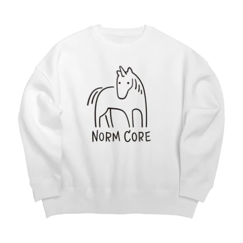 NORMCORE Big Crew Neck Sweatshirt