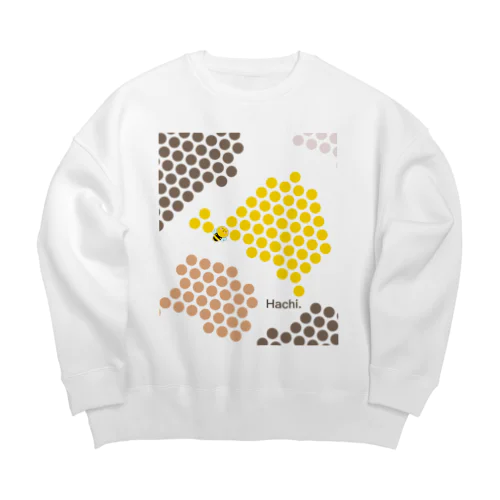 Hachi.4 Big Crew Neck Sweatshirt