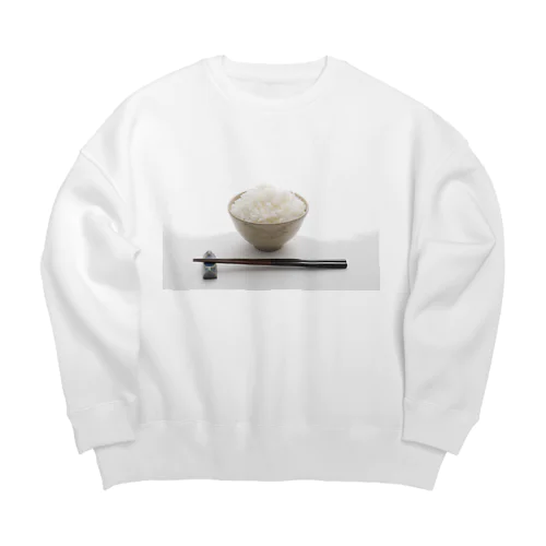 日本人の主食 Big Crew Neck Sweatshirt