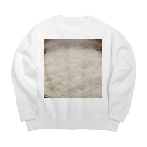 炊きたてご飯 Big Crew Neck Sweatshirt