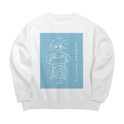 ああああ Big Crew Neck Sweatshirt